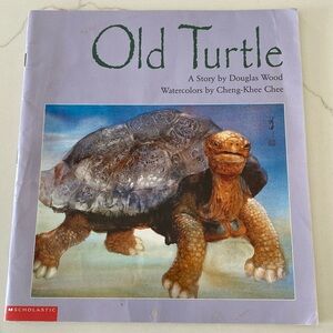 🍏3/$15🍎Old Turtle by Douglas Wood Softcover Picture Book